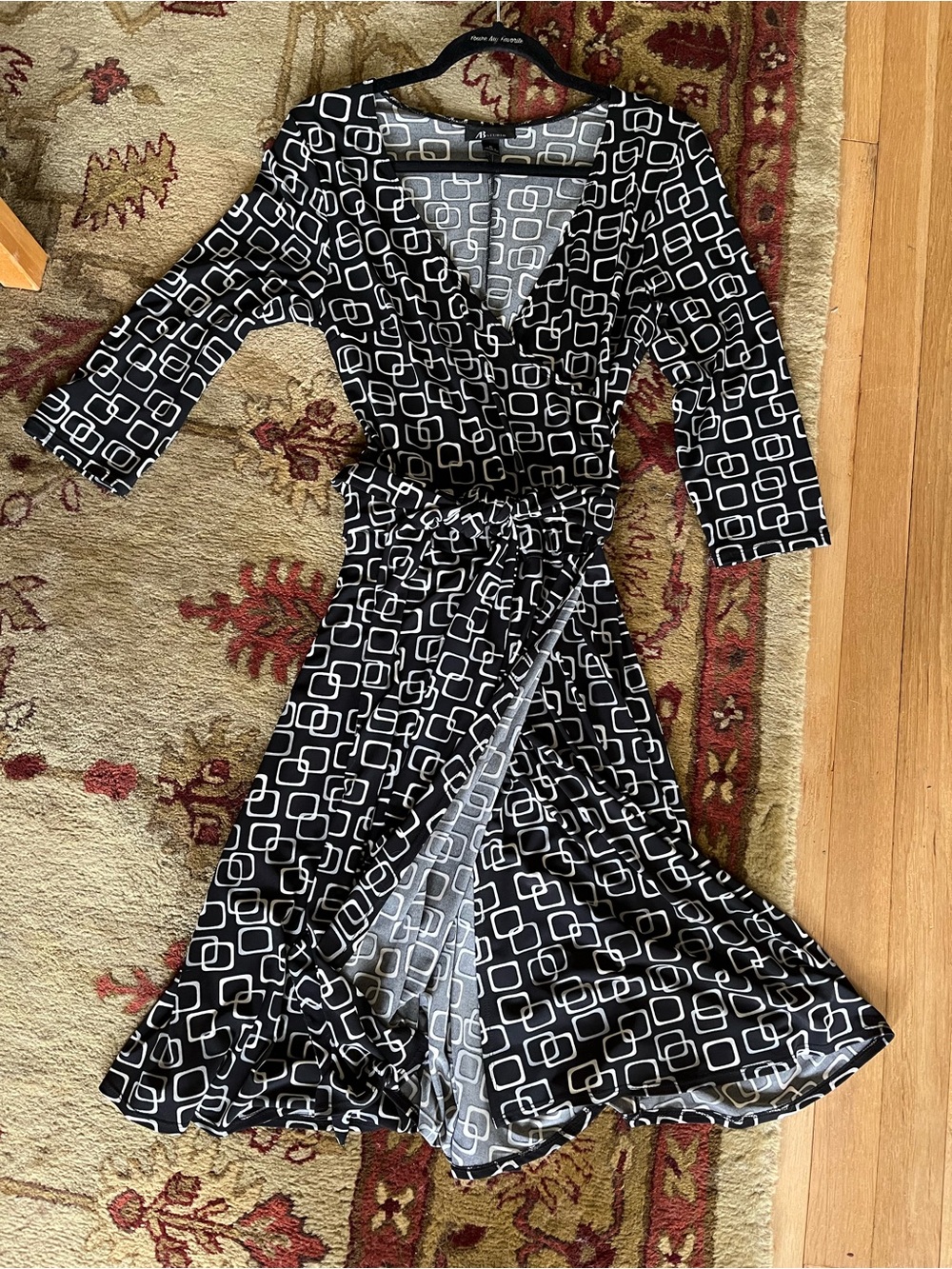 Faux Wrap Dress
